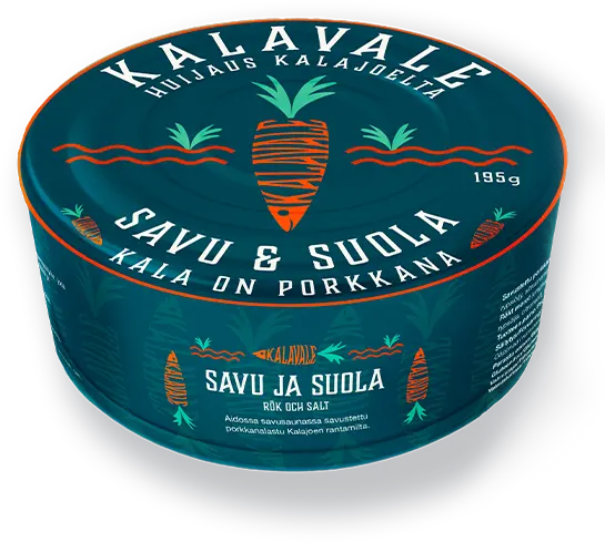 Kalavale Savu ja suola purkki