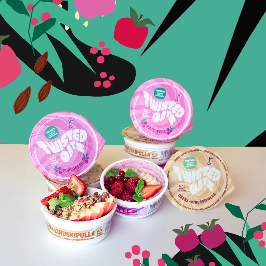 Twisted Oats kauratuotteet – herkullisia kasvipohjaisia vaihtoehtoja aamuun ja välipalalle, Mums Oy